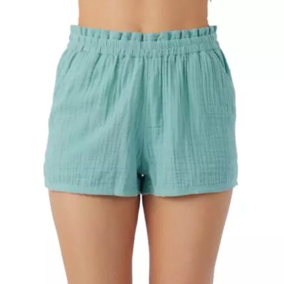 O'Neill Pants - NWT New Women's Large L O'Neill Carla Double Gauze Lounge Shorts Comy Soft Cute
